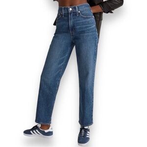 NWOT Madewell J. Crew the perfect vintage straight jeans size 31